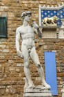 Давид Микеланджело перед входом в Палаццо Веккьо