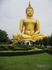 Большой Будда монастыря Wat Muang