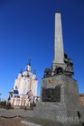 Монумент в честь героев Гражданской войны на Соборной площади