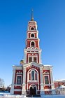 Воссозданная колокольня Покровского храма