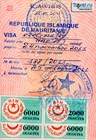 виза в Мавританию