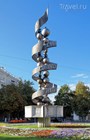 Монумент "Молекула ДНК"
