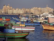 Лодки у берегов Александрии