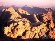 Вид с вершины горы Моисея, Синай