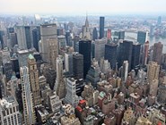 Вид Манхэттена от Эмпайр-стейт-билдинг