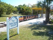 Миниатюрная железная дорога в Virginia Key Beach Park