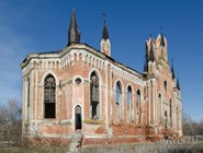 Руины церкви поволжских немцев рядом с Каменкой