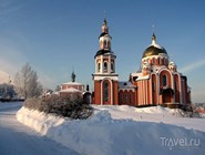 Свято-Алексиевский монастырь зимой