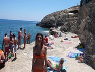 Пляж в Cala Creta