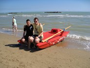 Пескара: водные виды спорта на пляже
