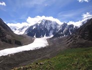 г. Карагем-Баши (3900 м) и Большой Маашейский ледник