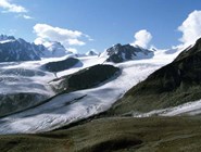 Талдуринский ледник - крупнейший ледник на российских территориях Алтая