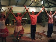 Кубинские танцоры в отеле Elounda Village