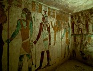 Фрески на стенах гробницы Zed-Amun-ef-ankh