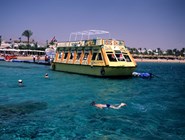 Лодка с прозрачным дном для морских экскурсий, Шарм-эль-Шейх