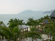 Пляж отеля Mandarin Oriental Sanya