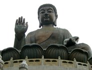Бронзовый Будда на острове Ланьтау