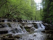 Ущелье водопадов в Краснодарском крае