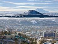 Вид на гору Машук и Пятигорск
