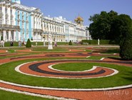 Сад перед Екатерининским дворцом