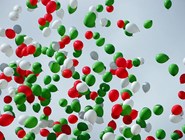 Воздушые шарики цветов Татарстана