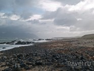 Песчано-галечный пляж, Исландия