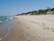 Песчано-галечный пляж, Куршская коса