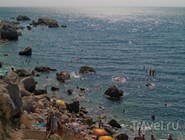 Каменистый пляж, Кастрополь, Крым
