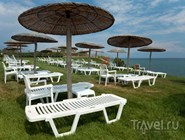 Травяной пляж, отель в Греции