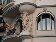 Элемент декора старого здания