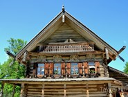 В музее деревянного зодчества "Витославлицы"