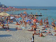 Пляжи Одессы забиты отдыхающими