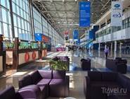 Интерьер нового терминала Международного аэропорта Владивосток