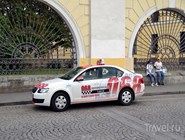 Автомобиль городской службы такси 068