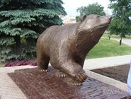 Скульптура "Легенды о пермском медведе"