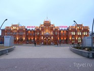 Главное здание железнодорожного вокзала в Казани