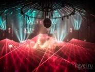 Лазерное шоу на Amsterdam Dance Event