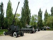 Военная техника в парке Победы