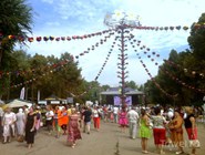 Фестиваль цветов в парке "Дружба"