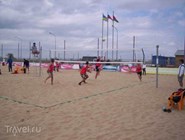 Игры на пляже в Анапе