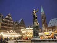 Рождественская ярмарка на площади Рёмерберг