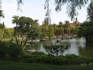 Озеро в парке Де-ла-Сьютаделла