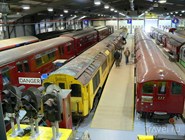 Поезда метро в коллекции Музея общественного транспорта
