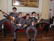 Восковые фигуры The Beatles в музее Мадам Тюссо