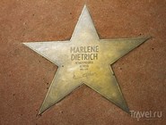 Звезда Марлен Дитрих на Berliner Pflaster