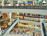 Переходы в галереях Dubai Mall