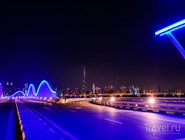 Ночная трасса комплекса Meydan Racecourse