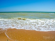 Азовское море чистое и теплое