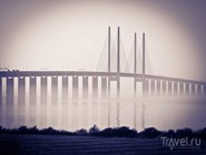 Эресуннский мост - место действия шведско-датского детективного телесериала "Мост"