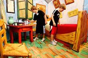 Посетители выставки могут побывать в нарисованной комнате Ван Гога. // Diariodelviajero.com